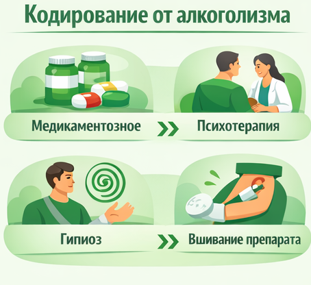 кодирование от алкоголизма в Кореновске Санати